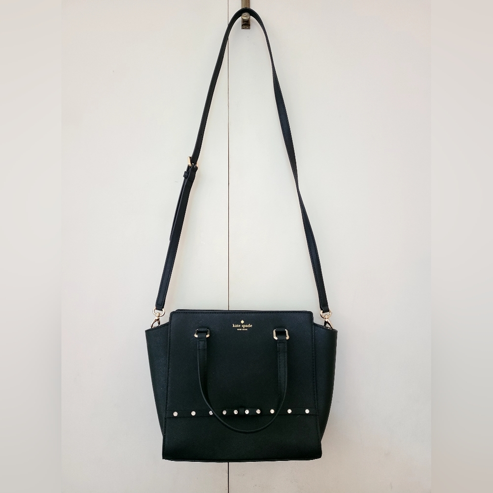 Kate Spade Laurel Way Jeweled Satchel/Crossbody